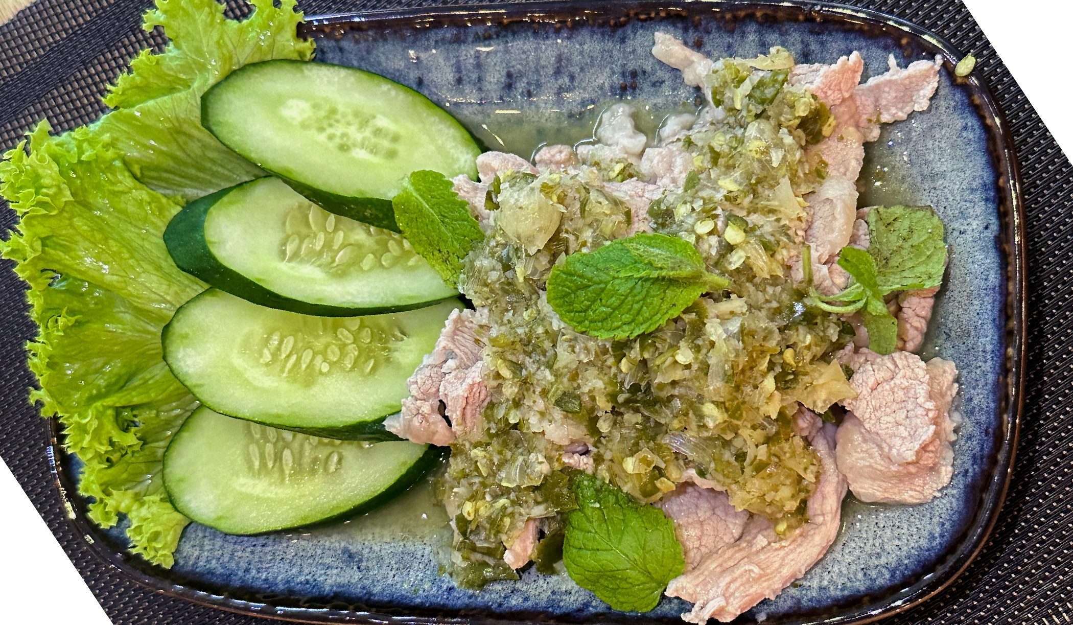 Spicy Minced Pork w Lime Salad